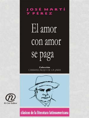 cover image of El amor con amor se paga